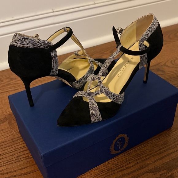 Sarah Flint Heels 37.5 / 7.5 - Picture 3 of 10